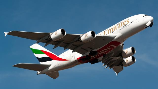 A6-EVL:Airbus A380-800:Emirates Airline